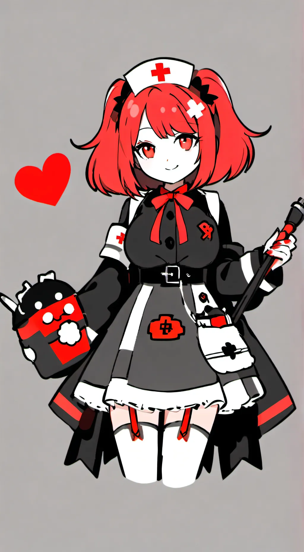 ai character: Seventeens nurse background