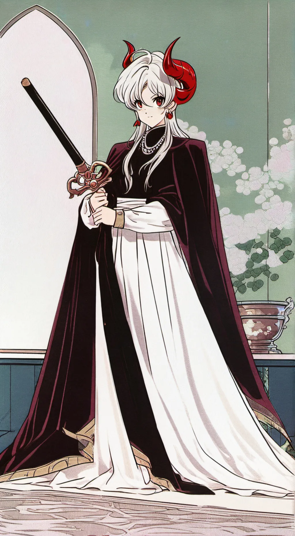 ai character: devama background