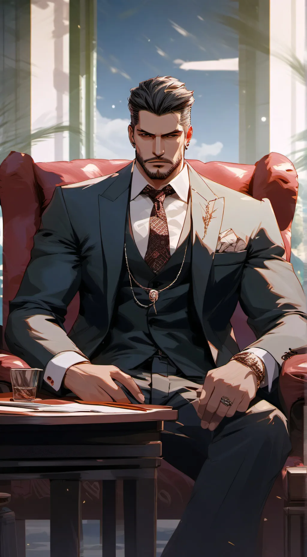 ai character: Deacon background