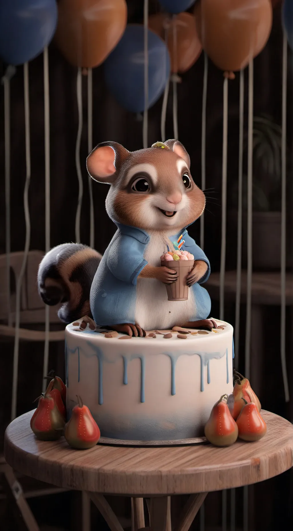 ai character: volt (mini force) background