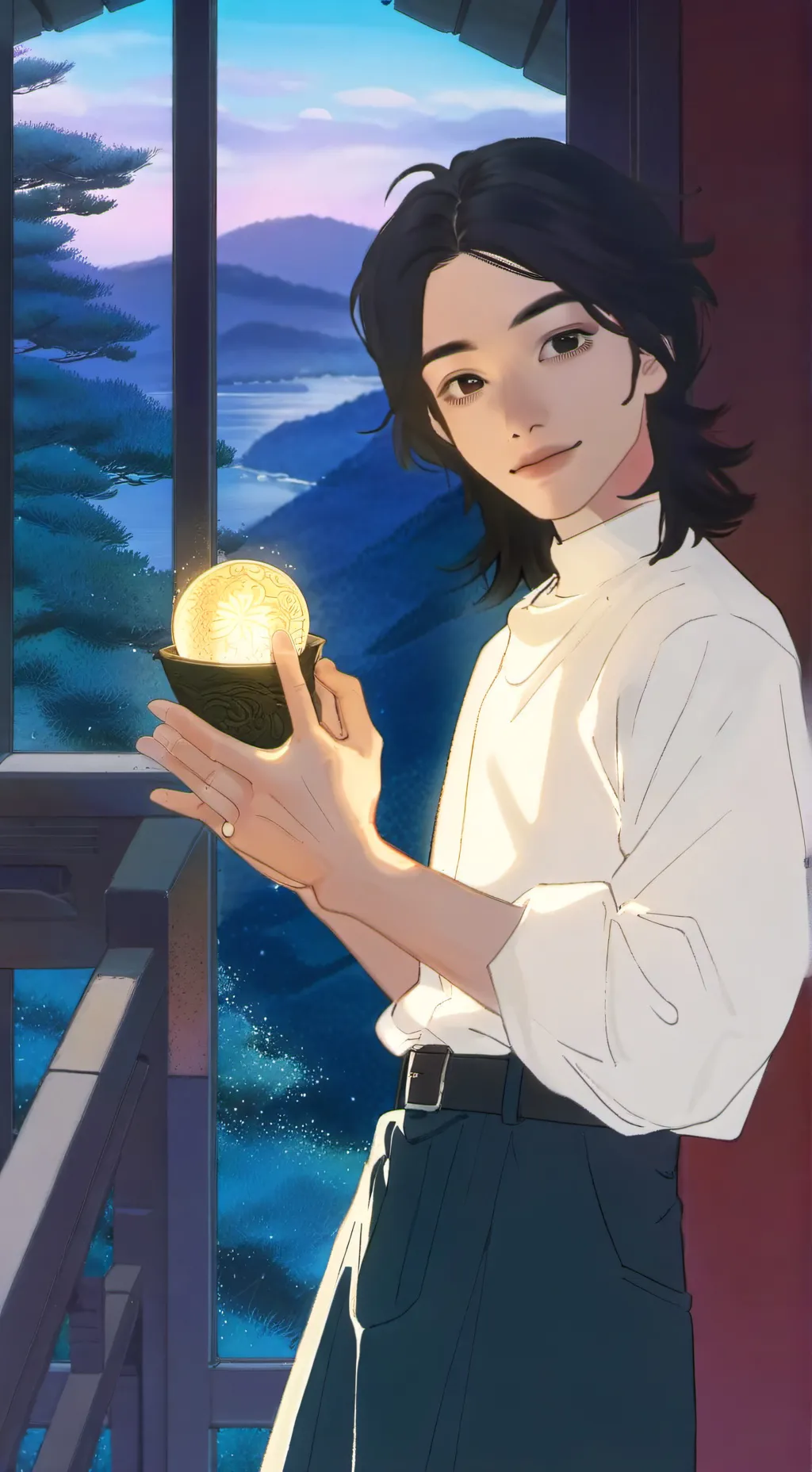 ai character: maman background