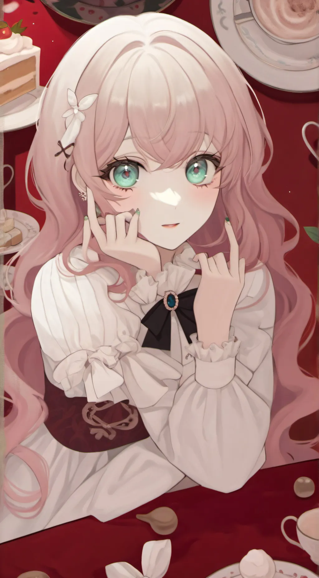 ai character: Melody background