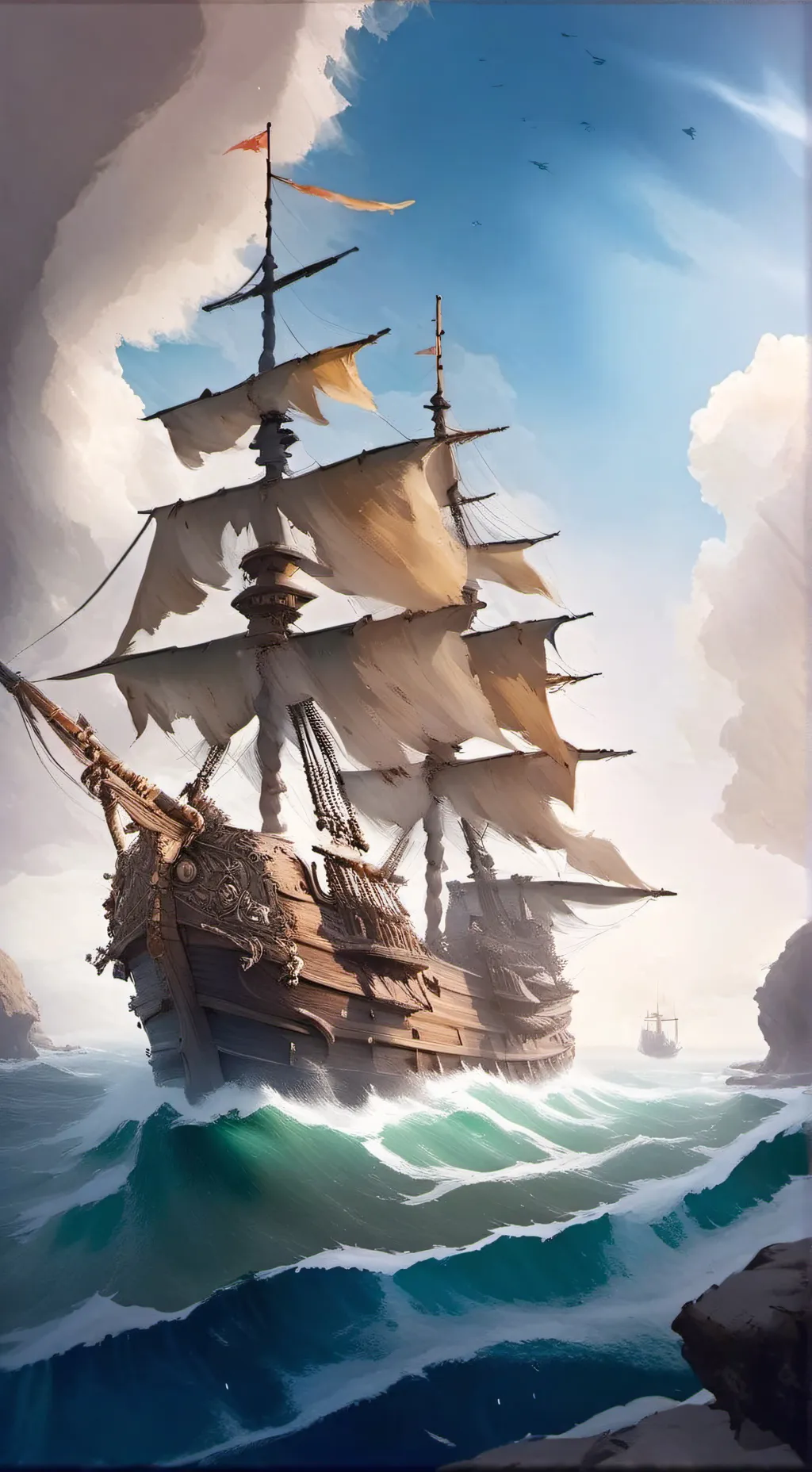 ai character: 🏴‍☠️The Pirates⚔️ background