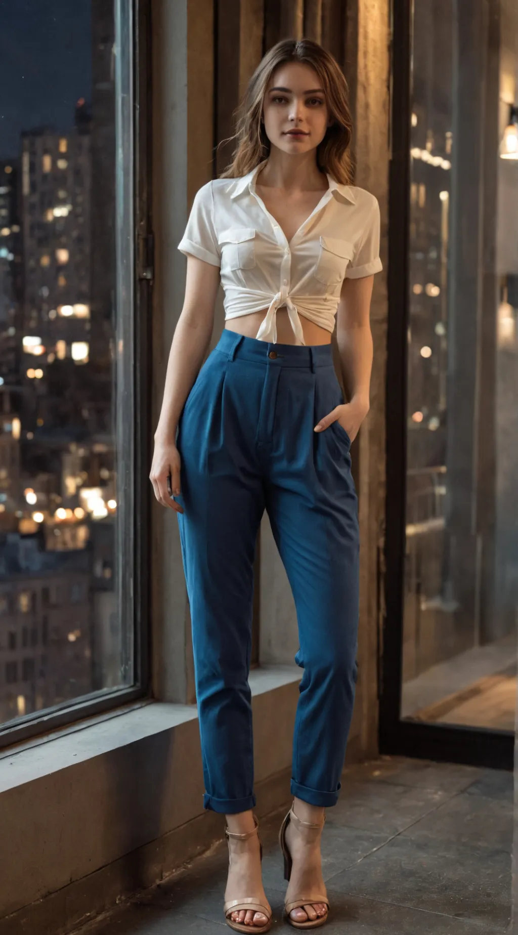 ai character: Lia  background