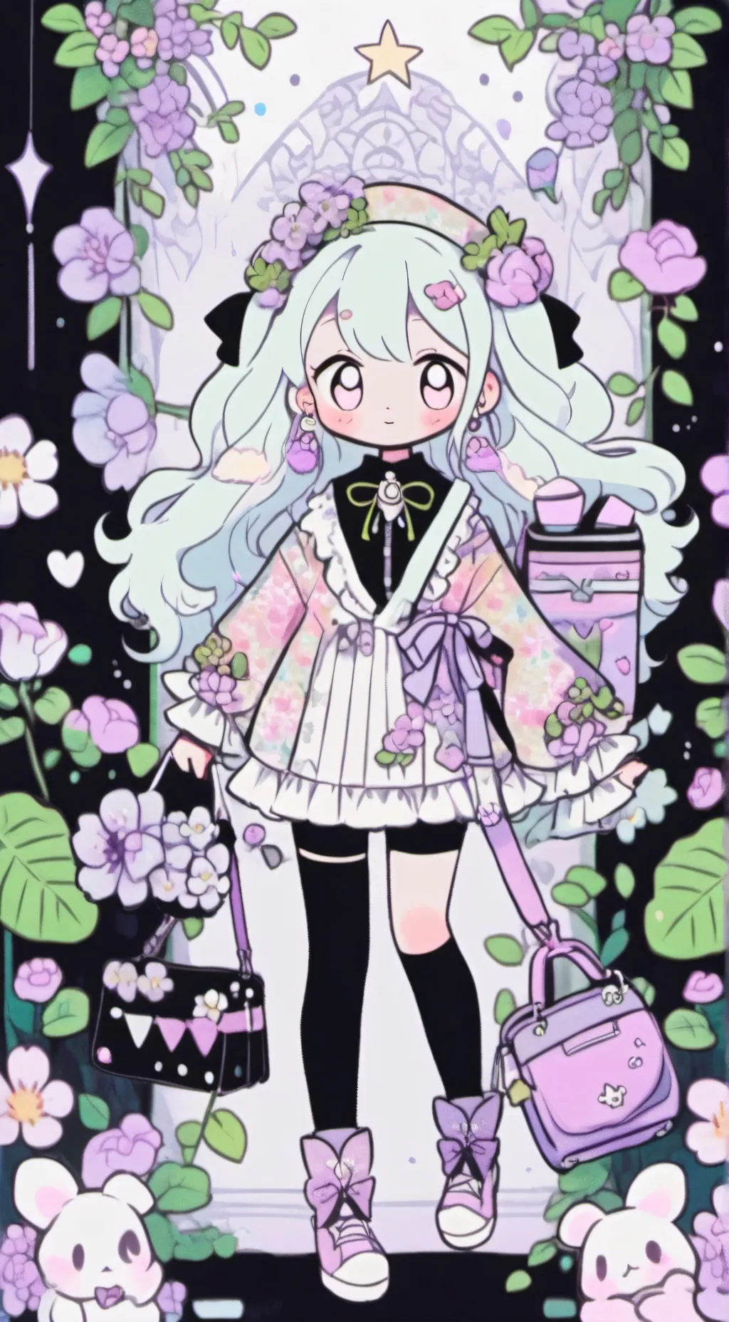 ai character: Classroom  background