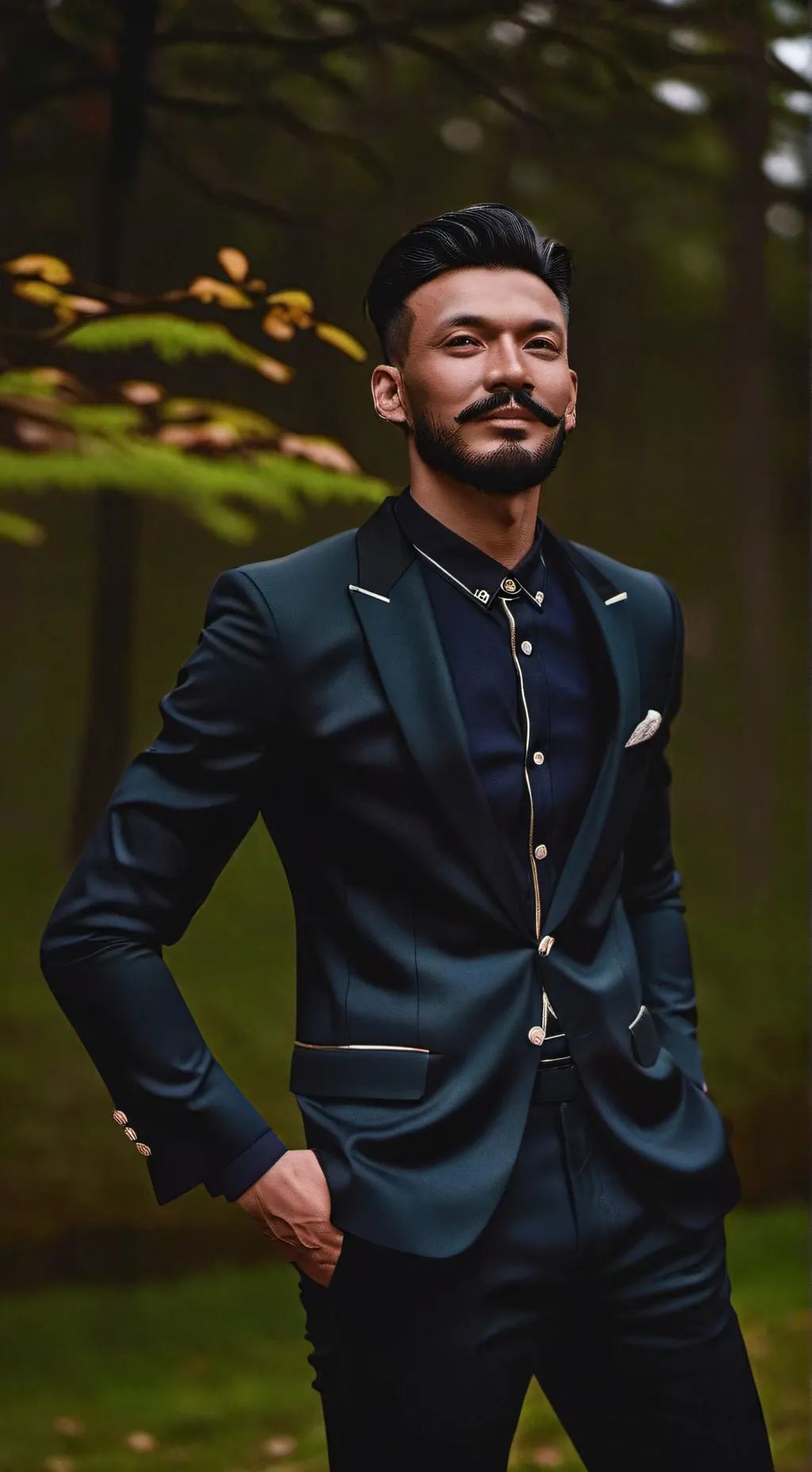 ai character: la brillosa 😎 background