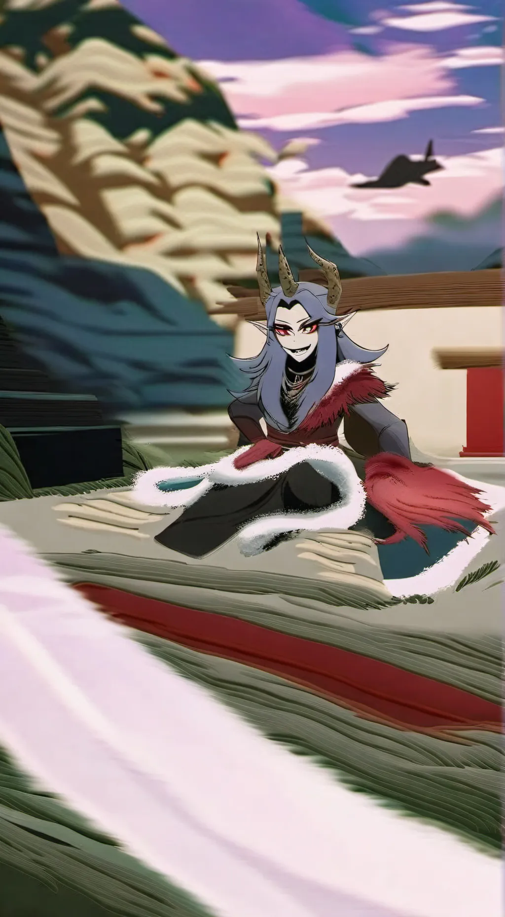 ai character: Evil. background