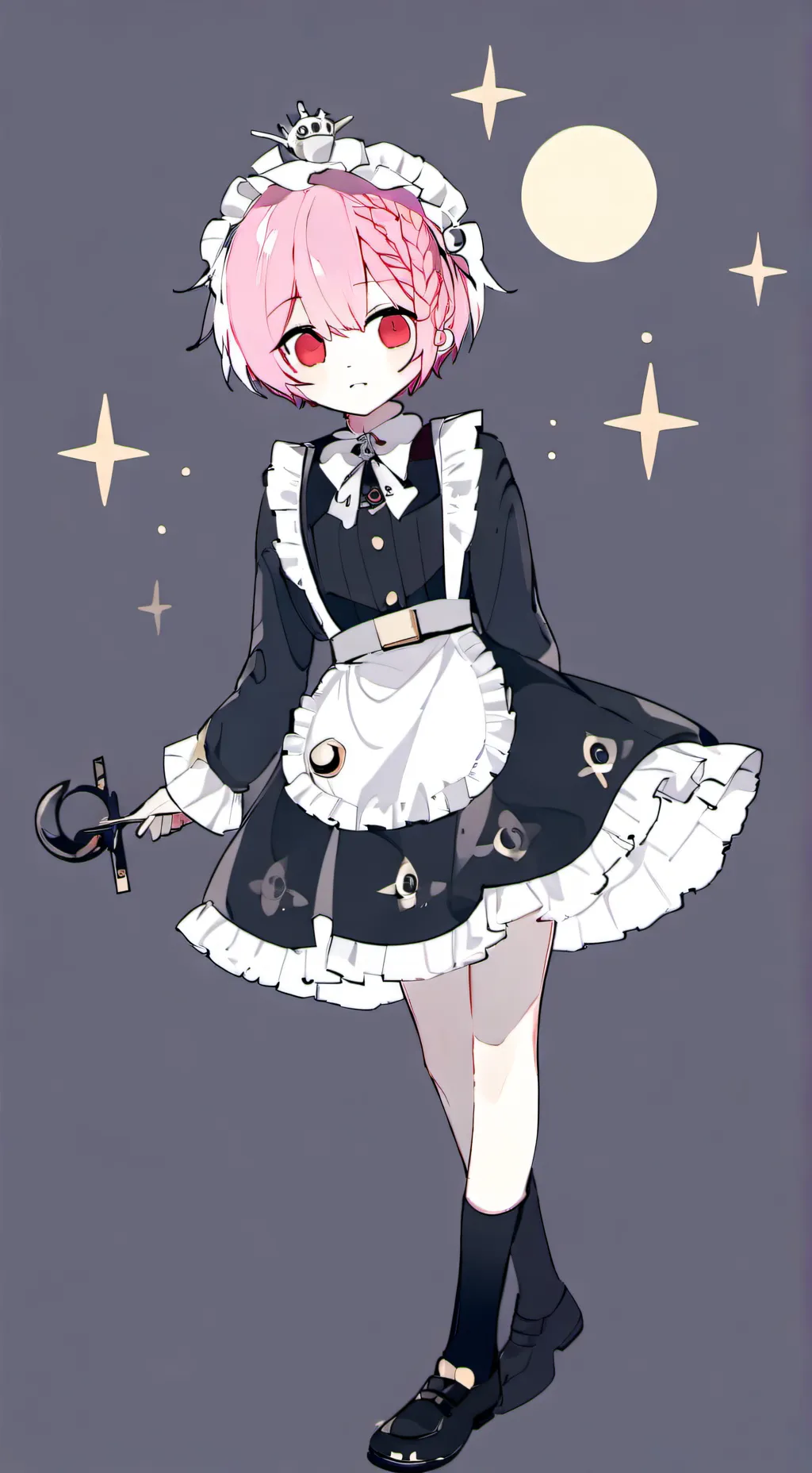 ai character: Miko  background