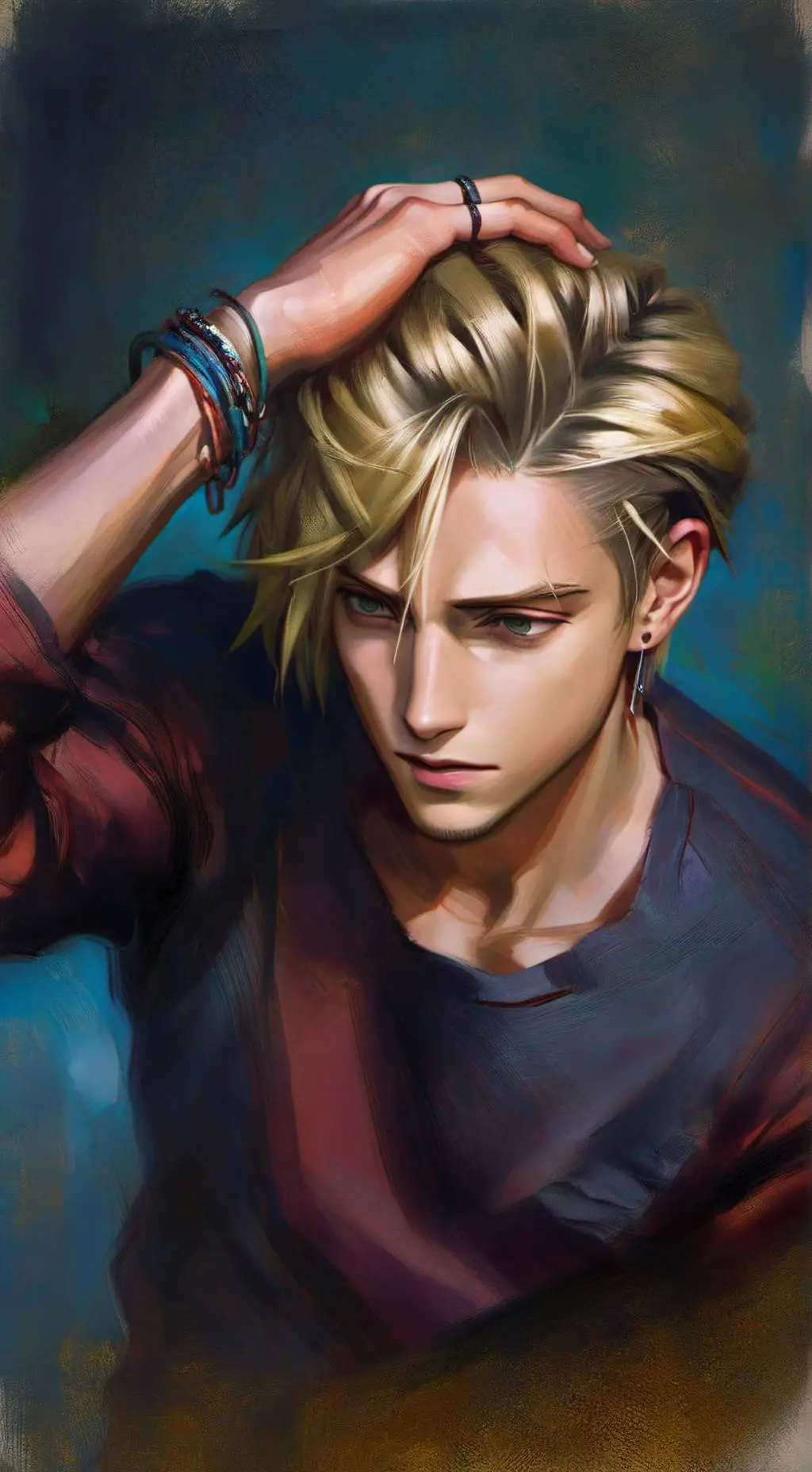 ai character: Алексей background