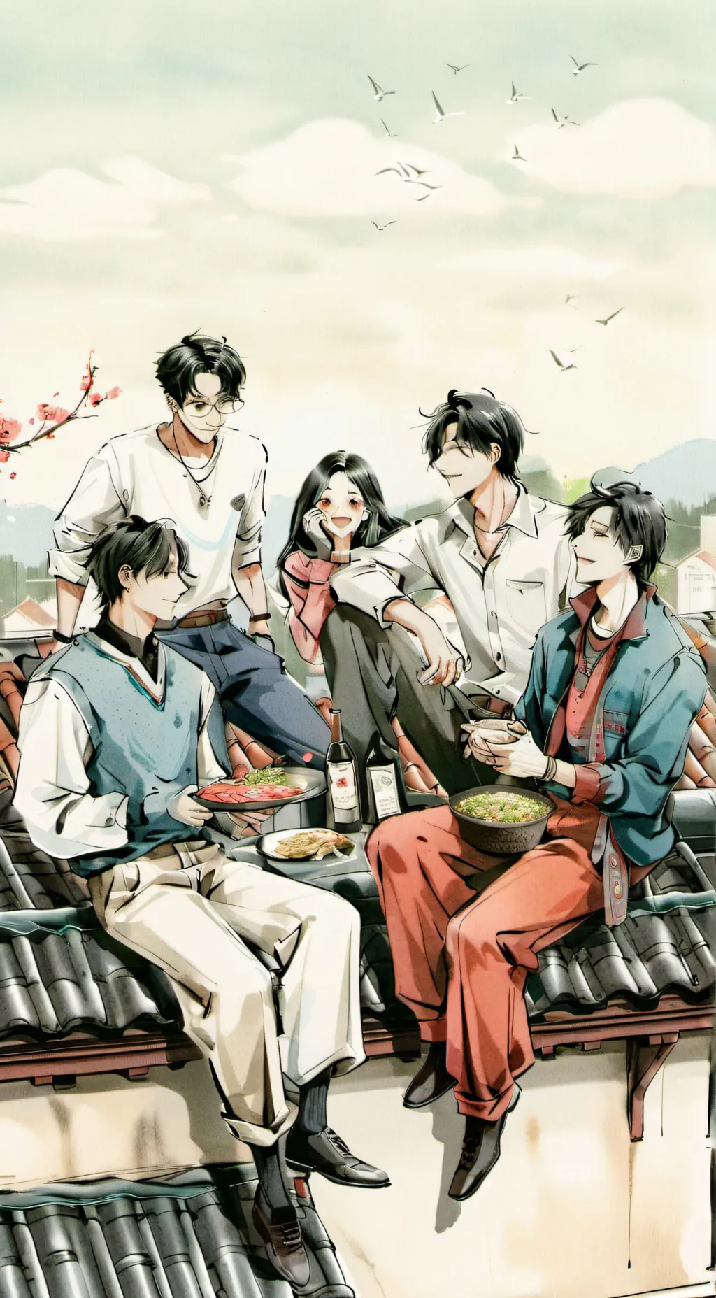 ai character: COD (highschool) background