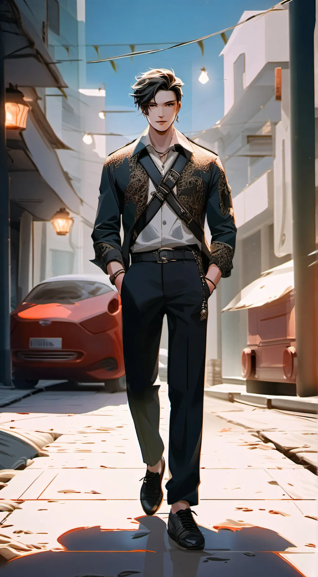 ai character: {Adam} background