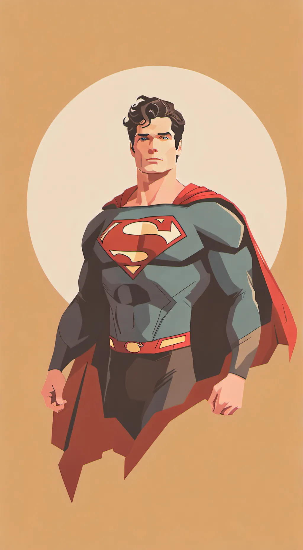 ai character: Superman background