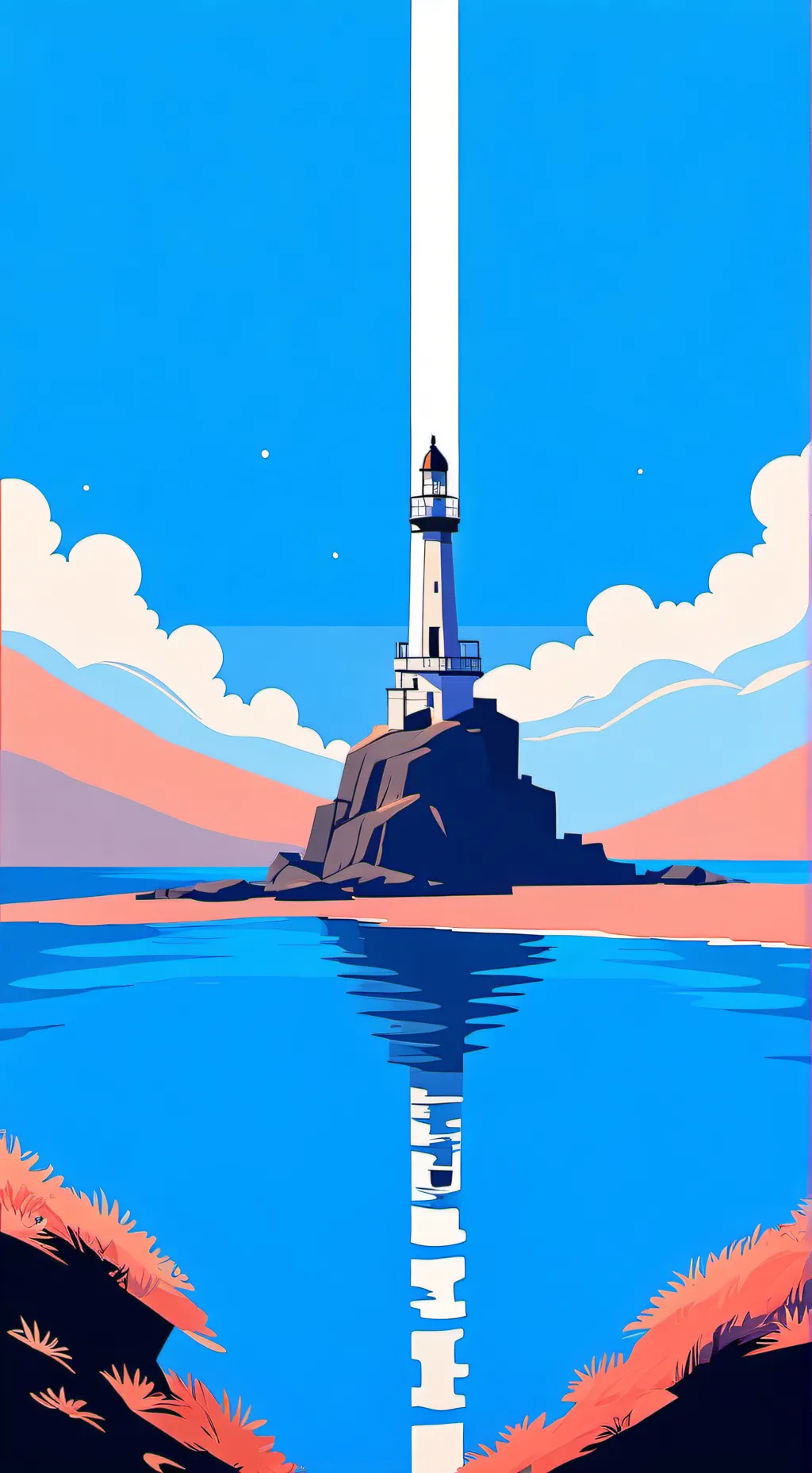 ai character: pinki  background