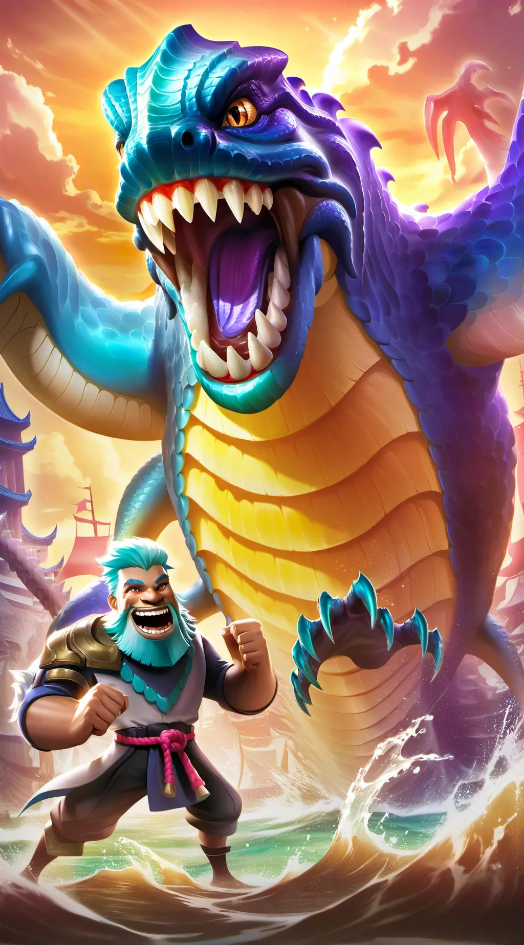 ai character: el gran maja background