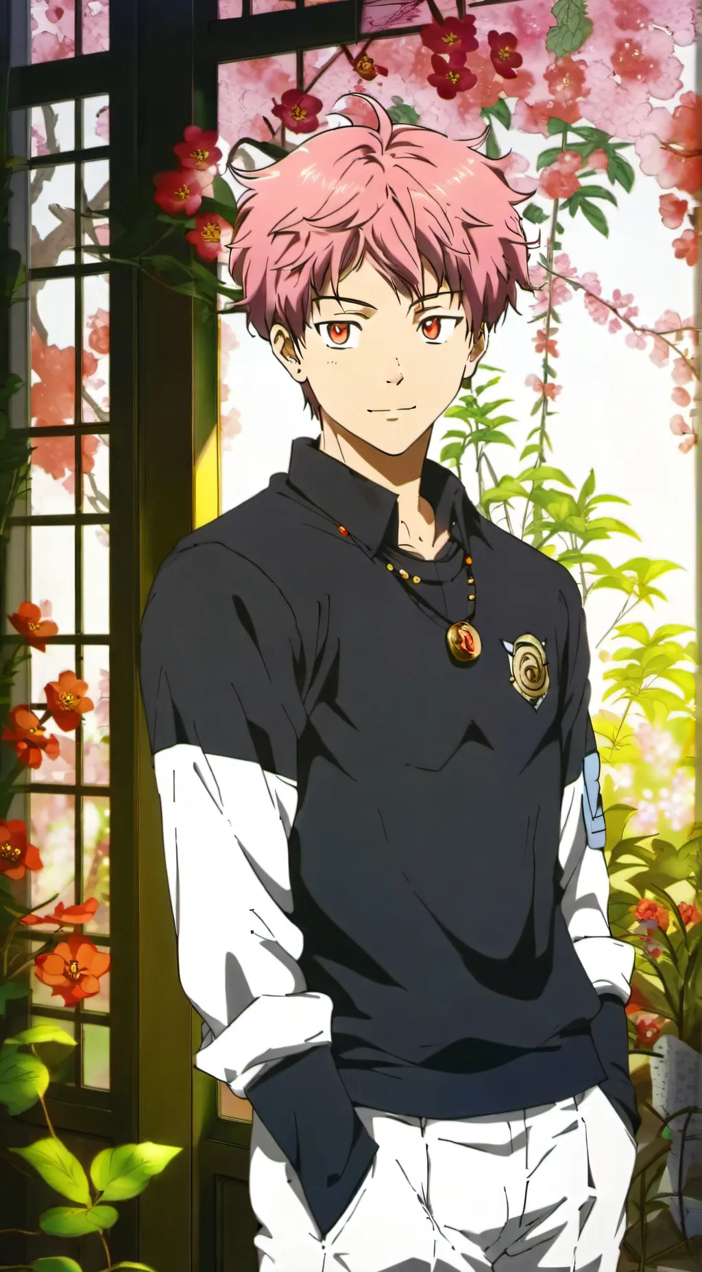 ai character: sky background