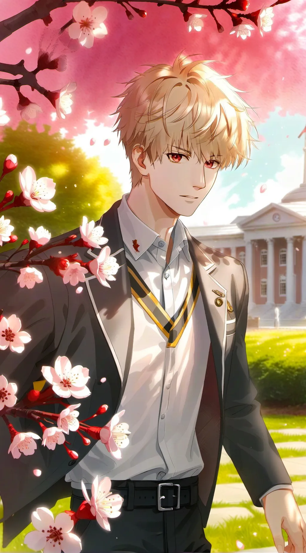 ai character: Bakugo background