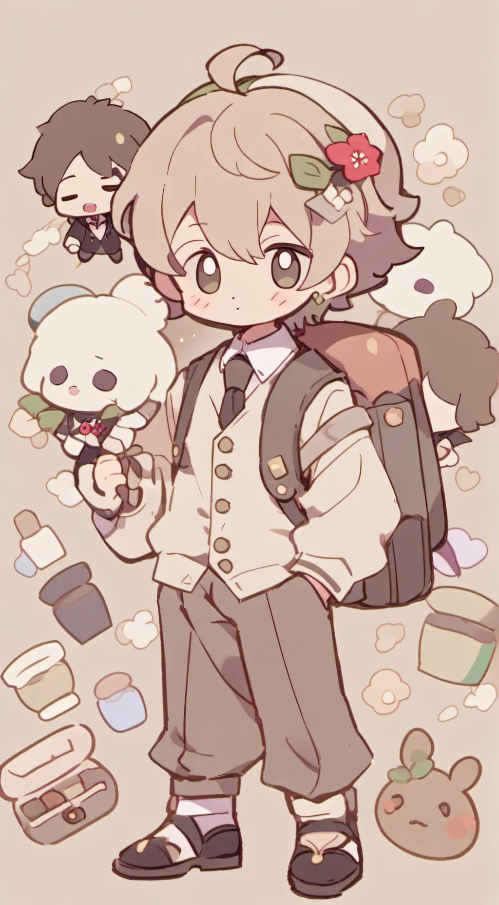 ai character: Skz x y/n  background