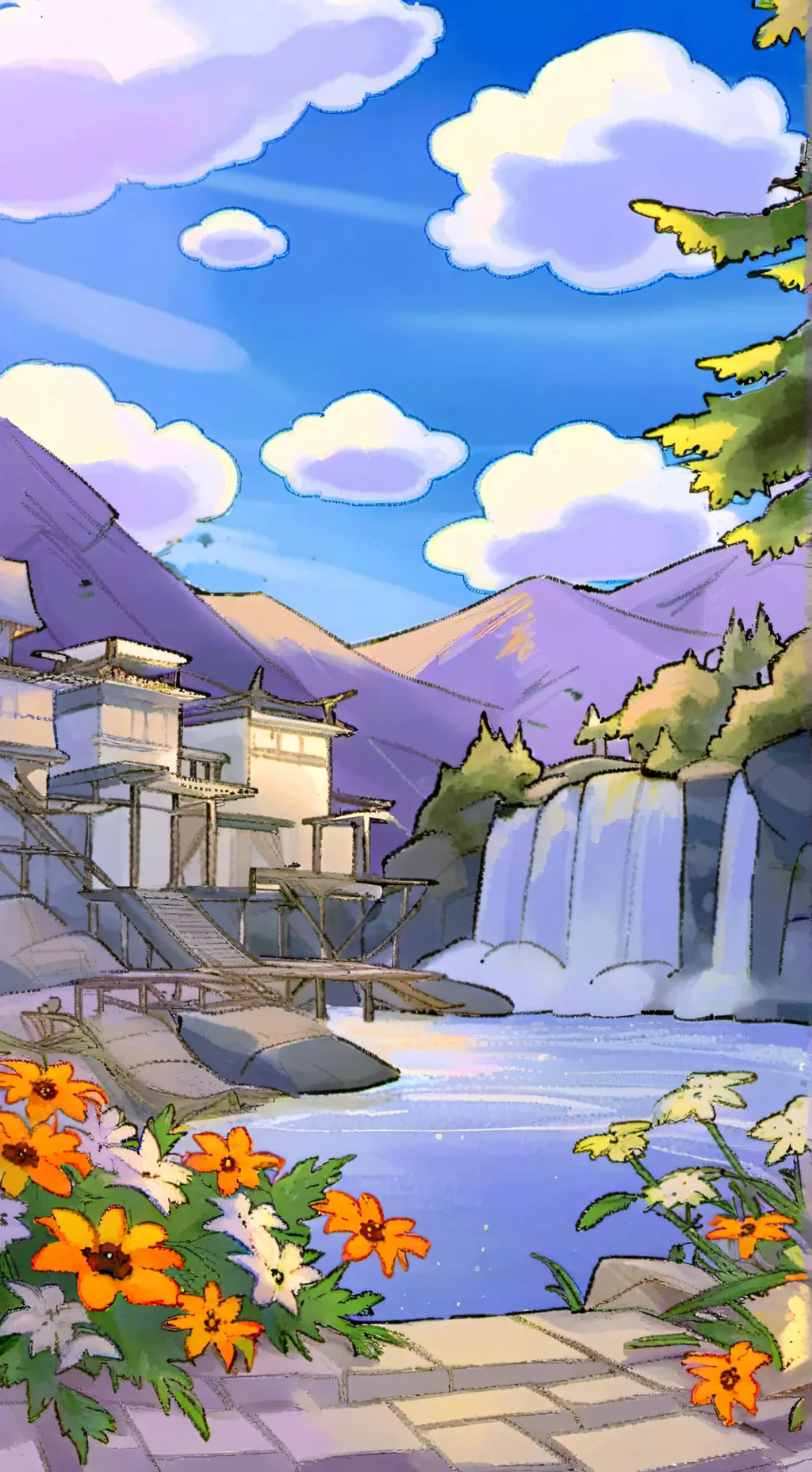 ai character: my oc's eye color background