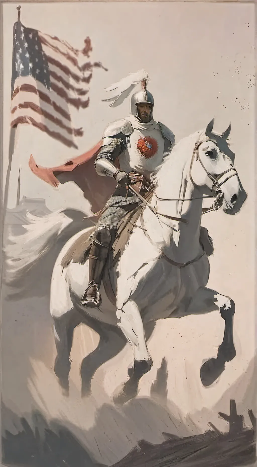 ai character: After the End background