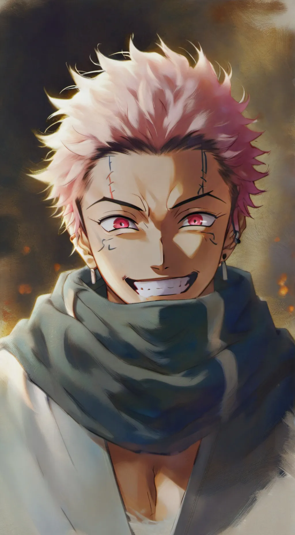 ai character: sukuna background