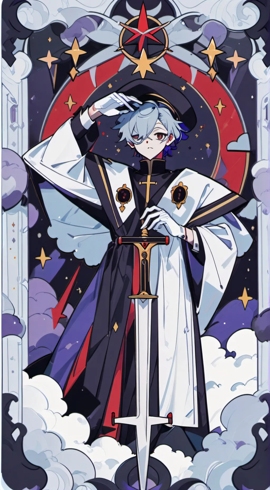 ai character: make him mad background