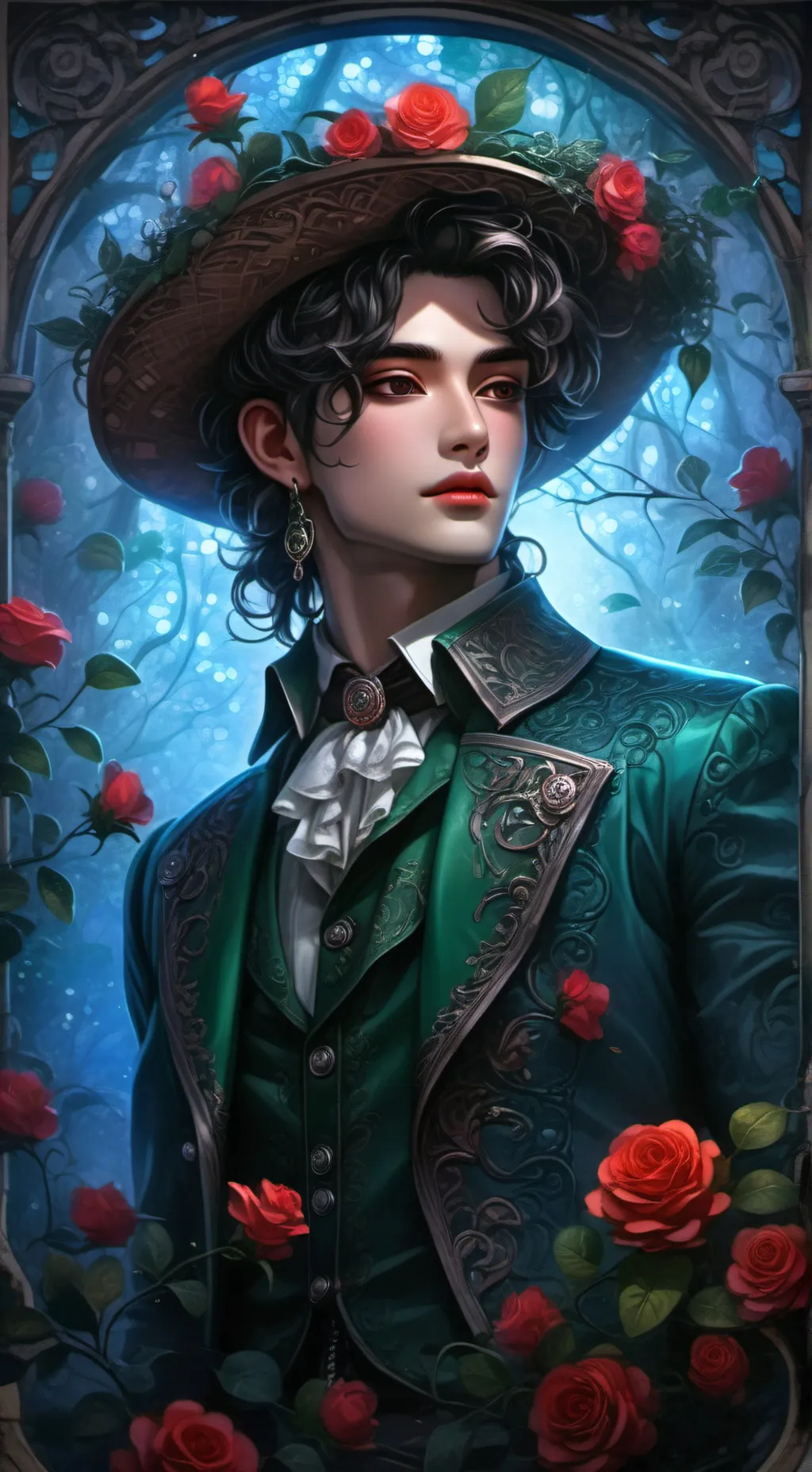 ai character: Leo background