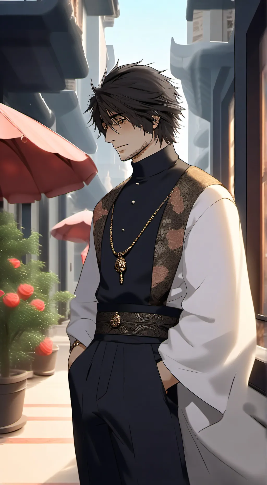 ai character: Family cod background