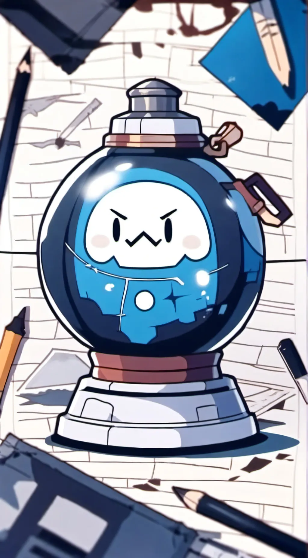 ai character: Bombo background