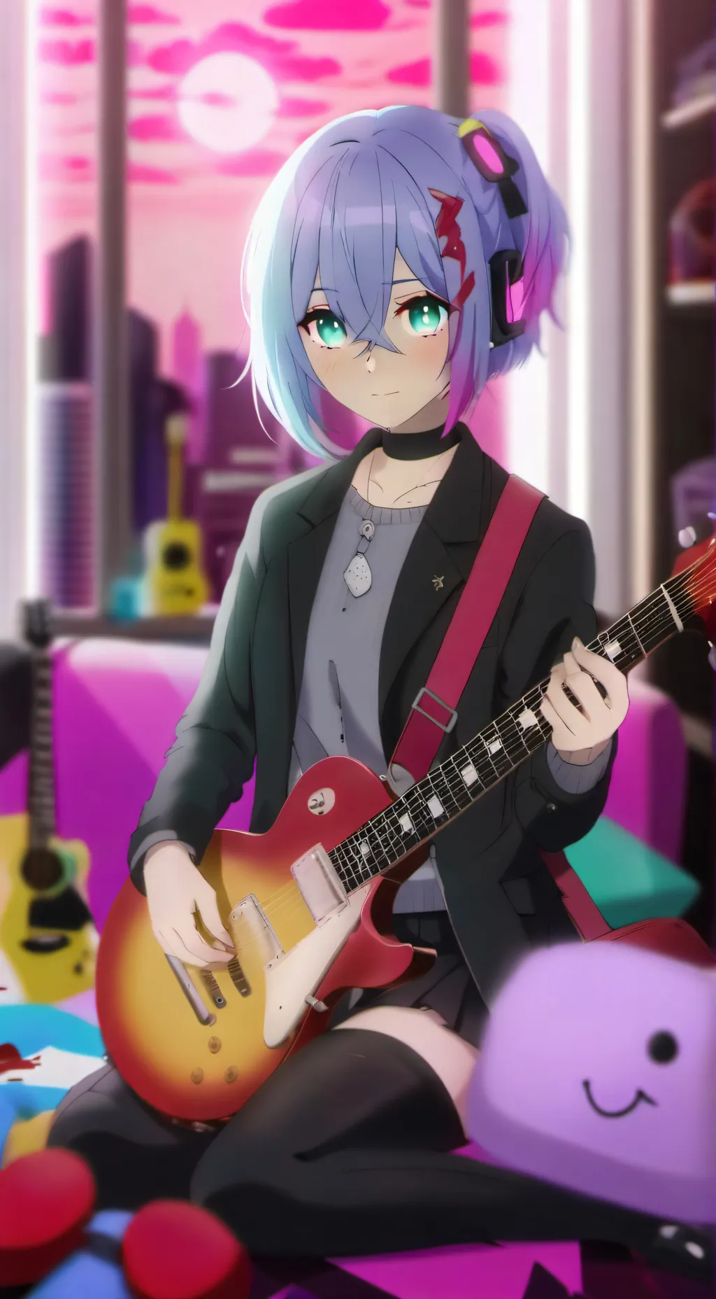 ai character: edge  background