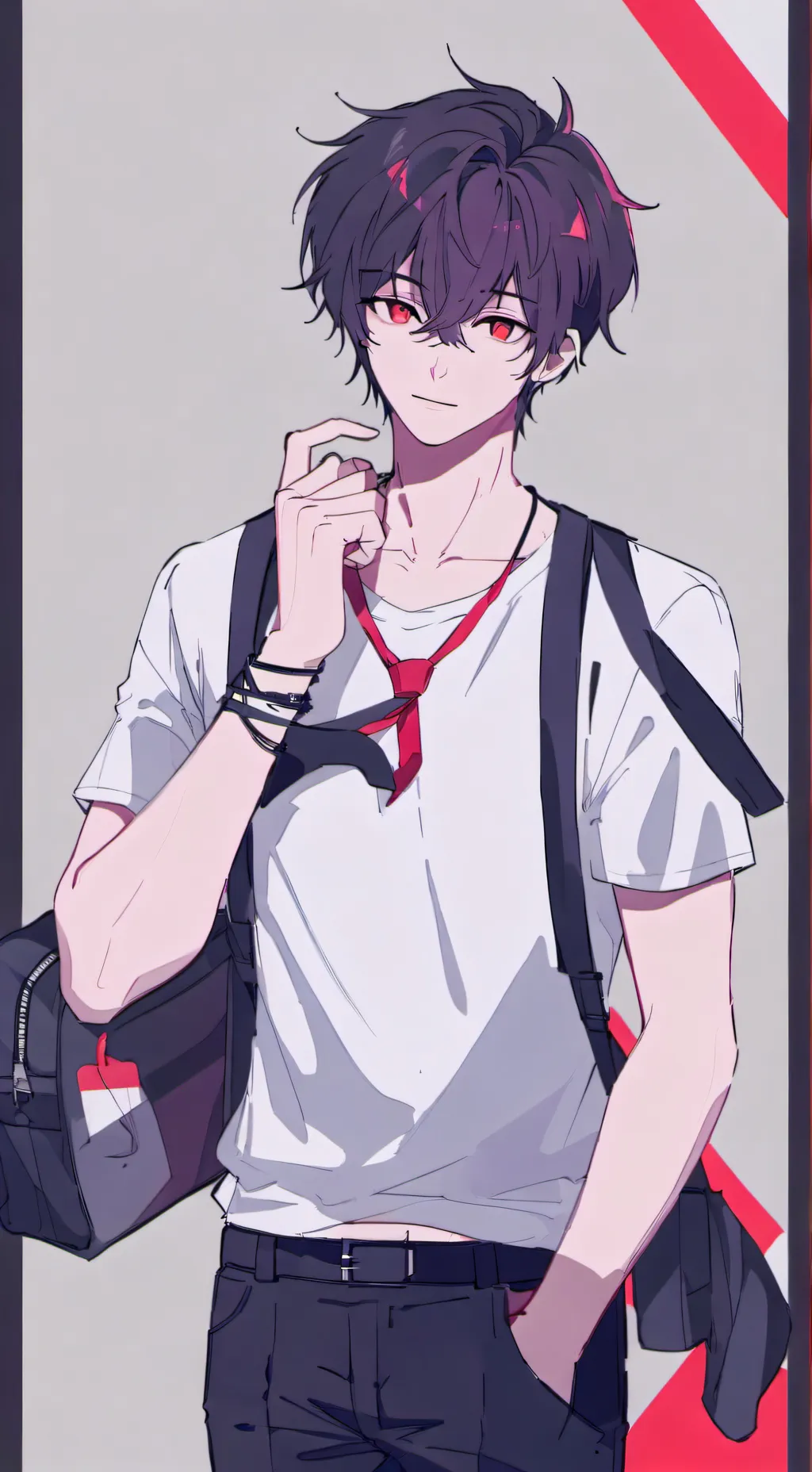 ai character: Alexander  background