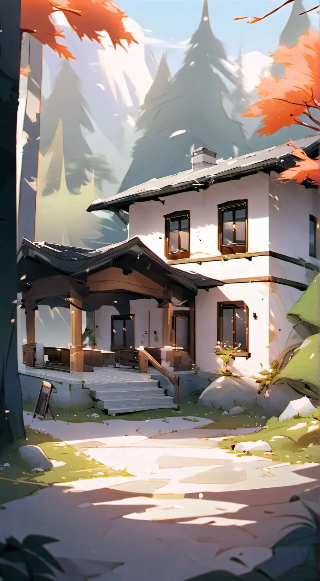 ai character: Young Sheldon background