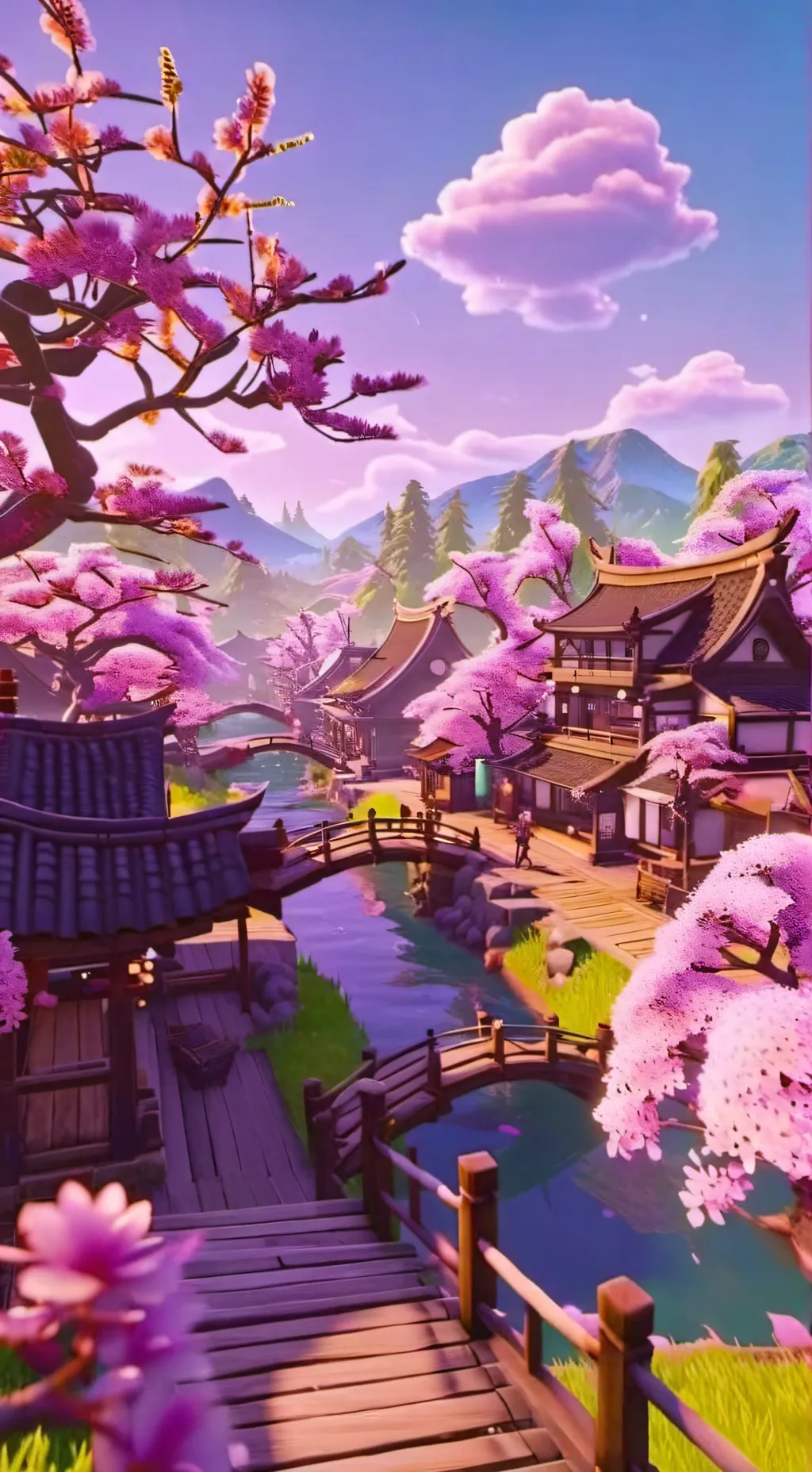 ai character: *Genshin impact* background