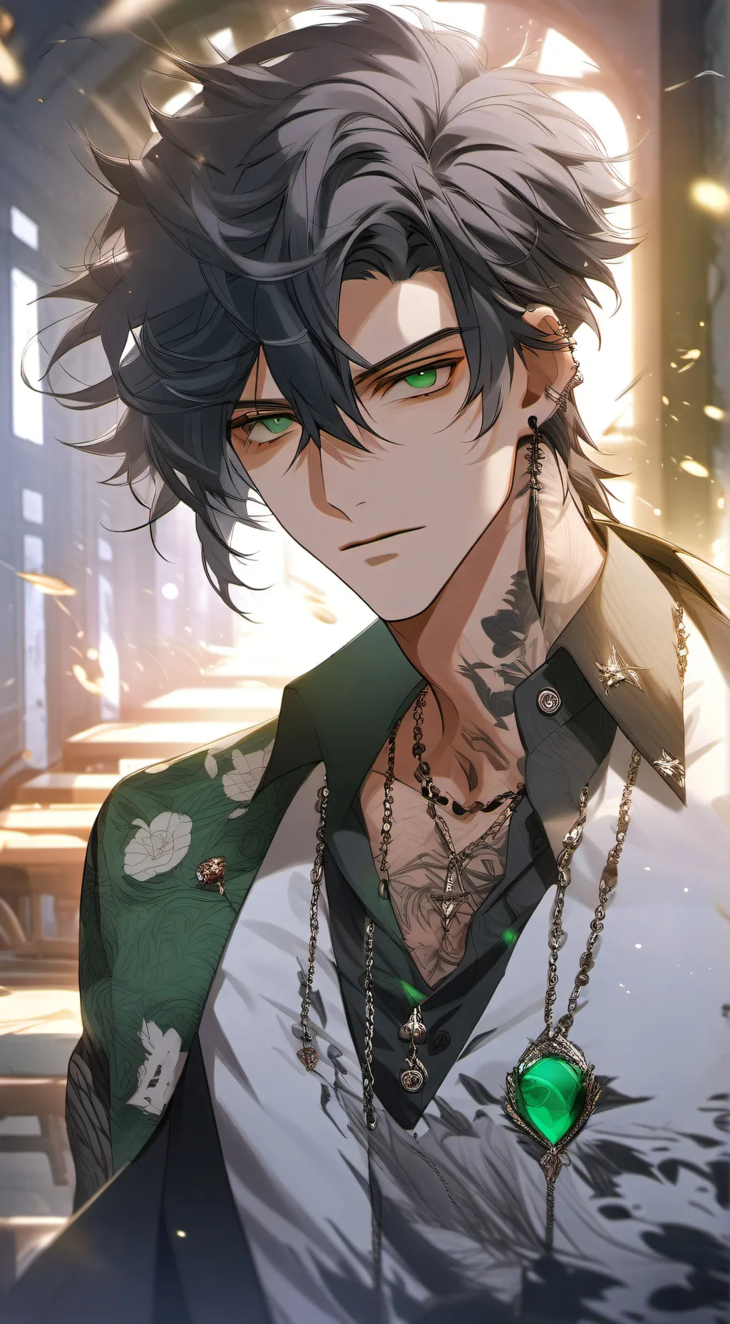 ai character: Arata background