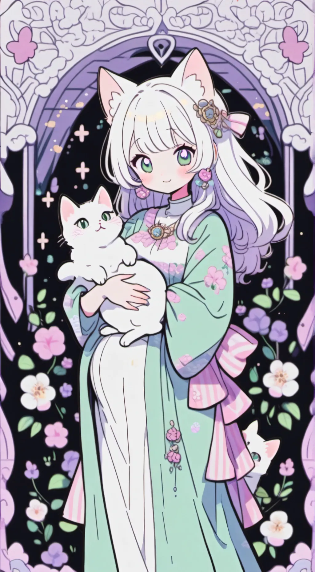 ai character: Pregnant wenda background