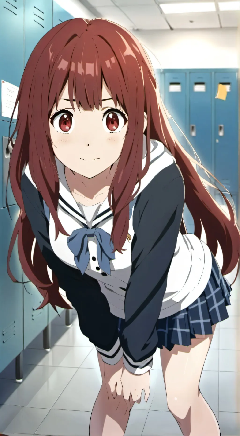 ai character: Amy  background