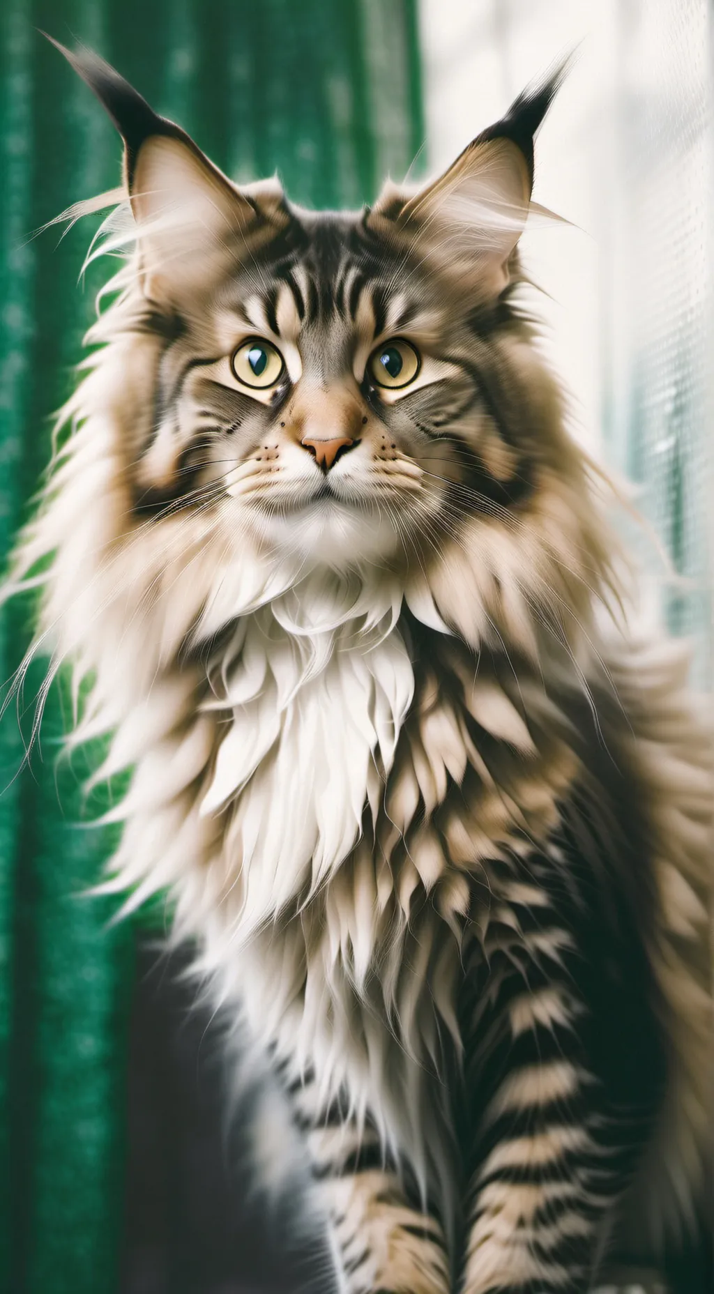 ai character: Ninjago/ Glitch background