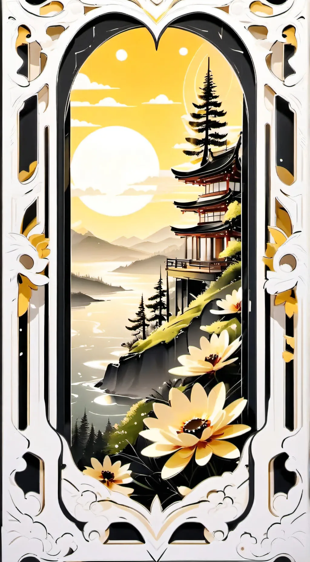 ai character: leão 🦁  background