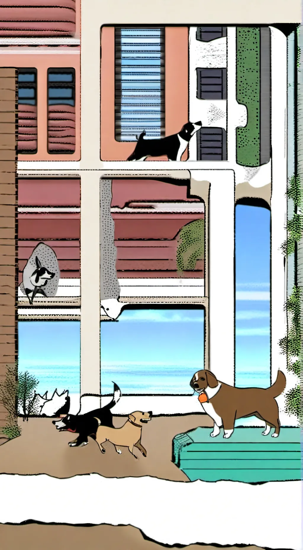 ai character: Roomates the start background