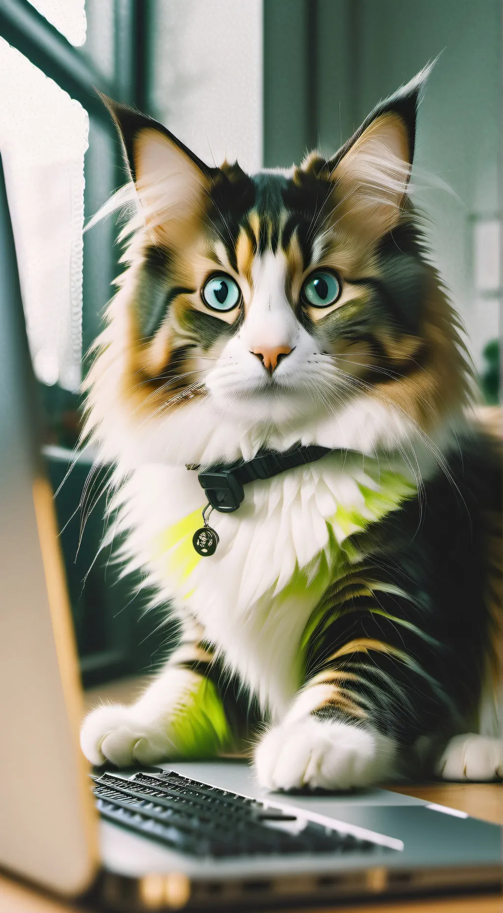 ai character: louloute  background