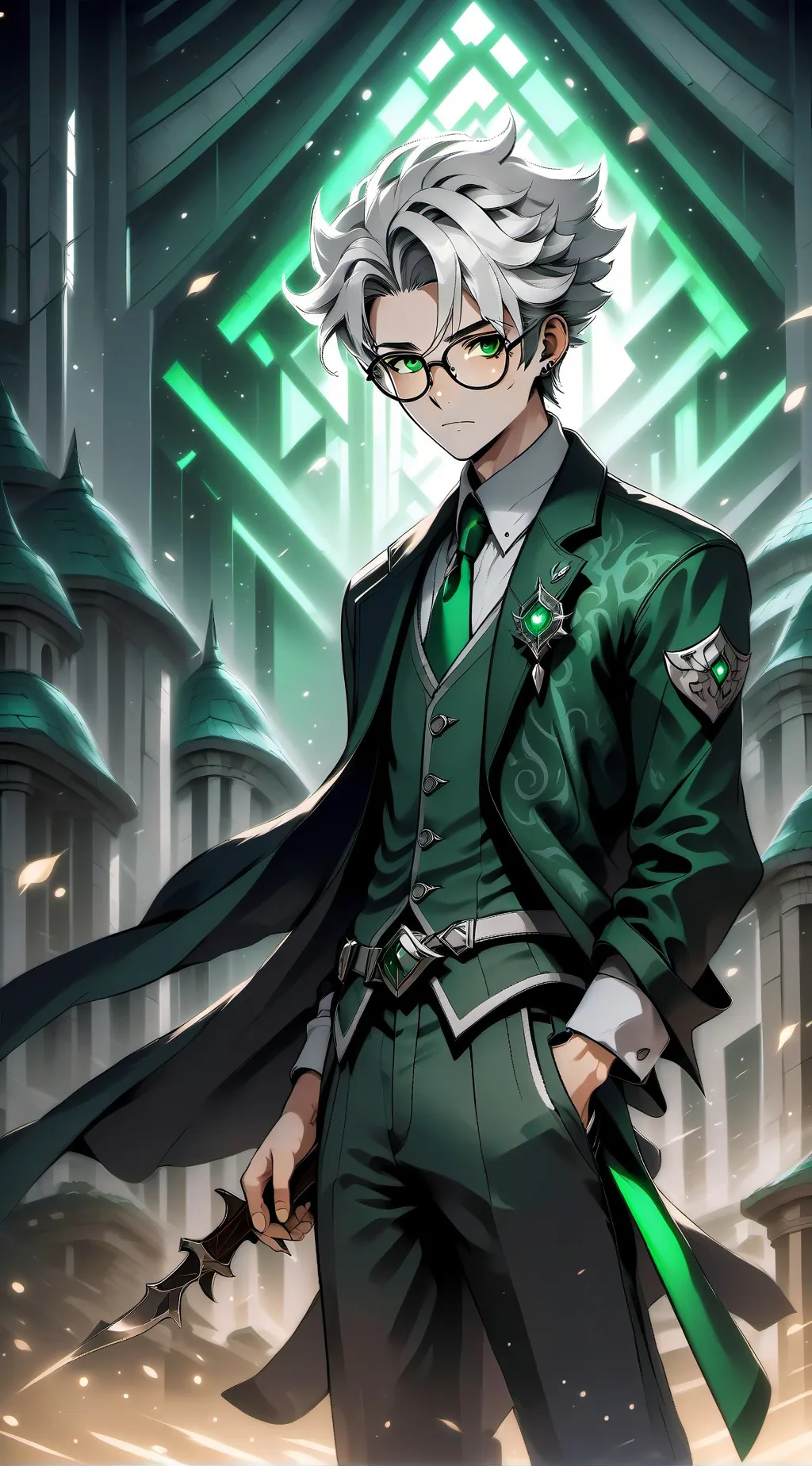 ai character: mey background