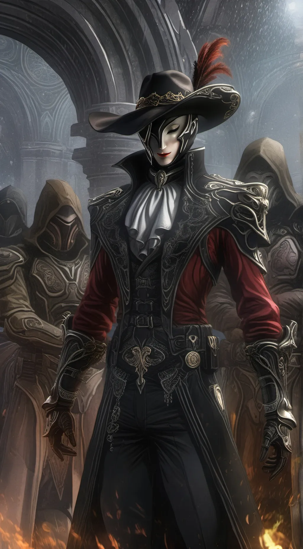 ai character: Jack el destripado background