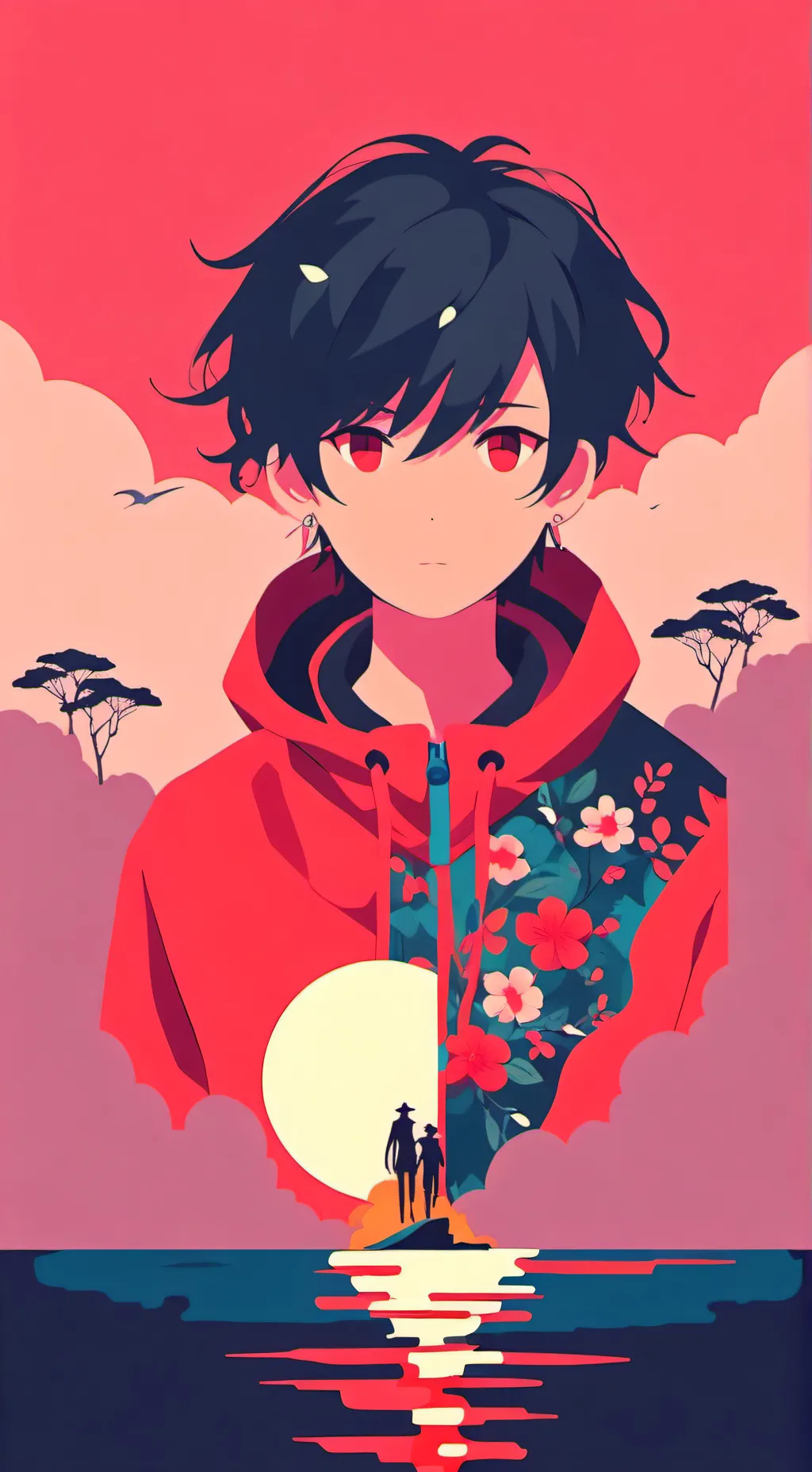 ai character: mha.... background