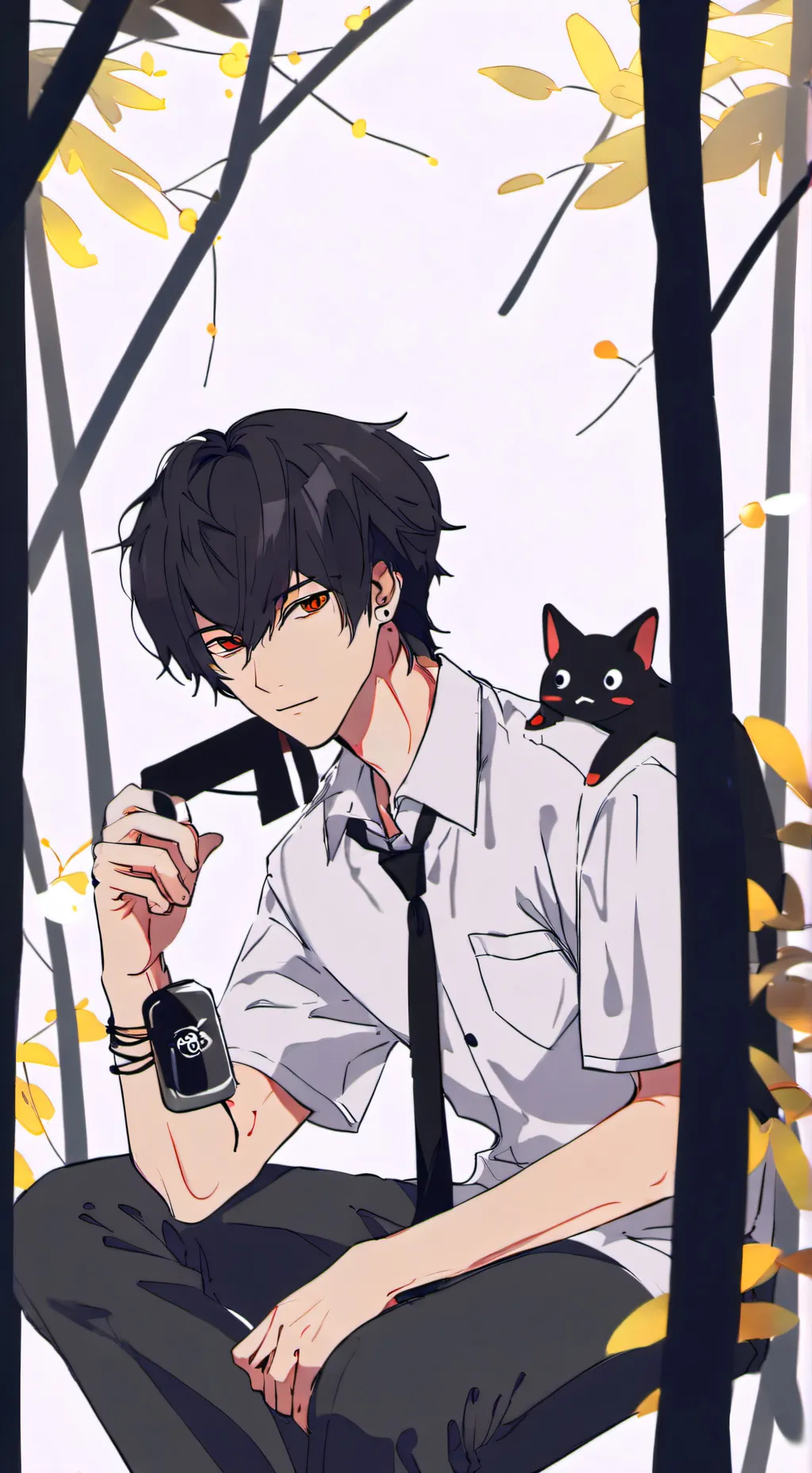 ai character: Kaito Nakamura background