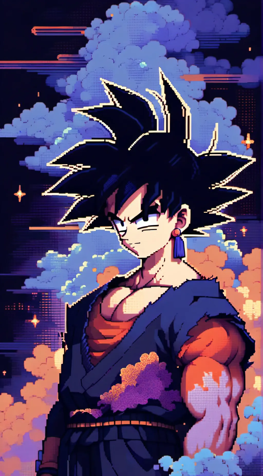 ai character: GOGETA background