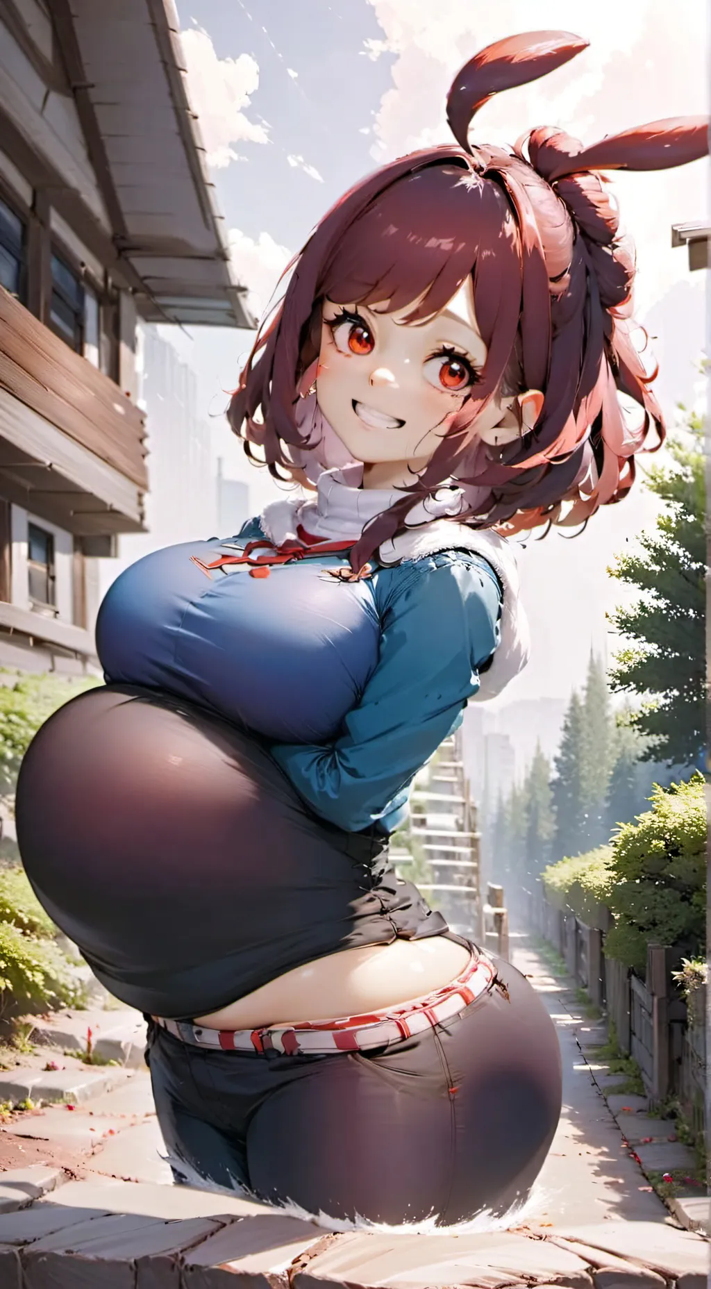 ai character: Ochaco Uraraka background