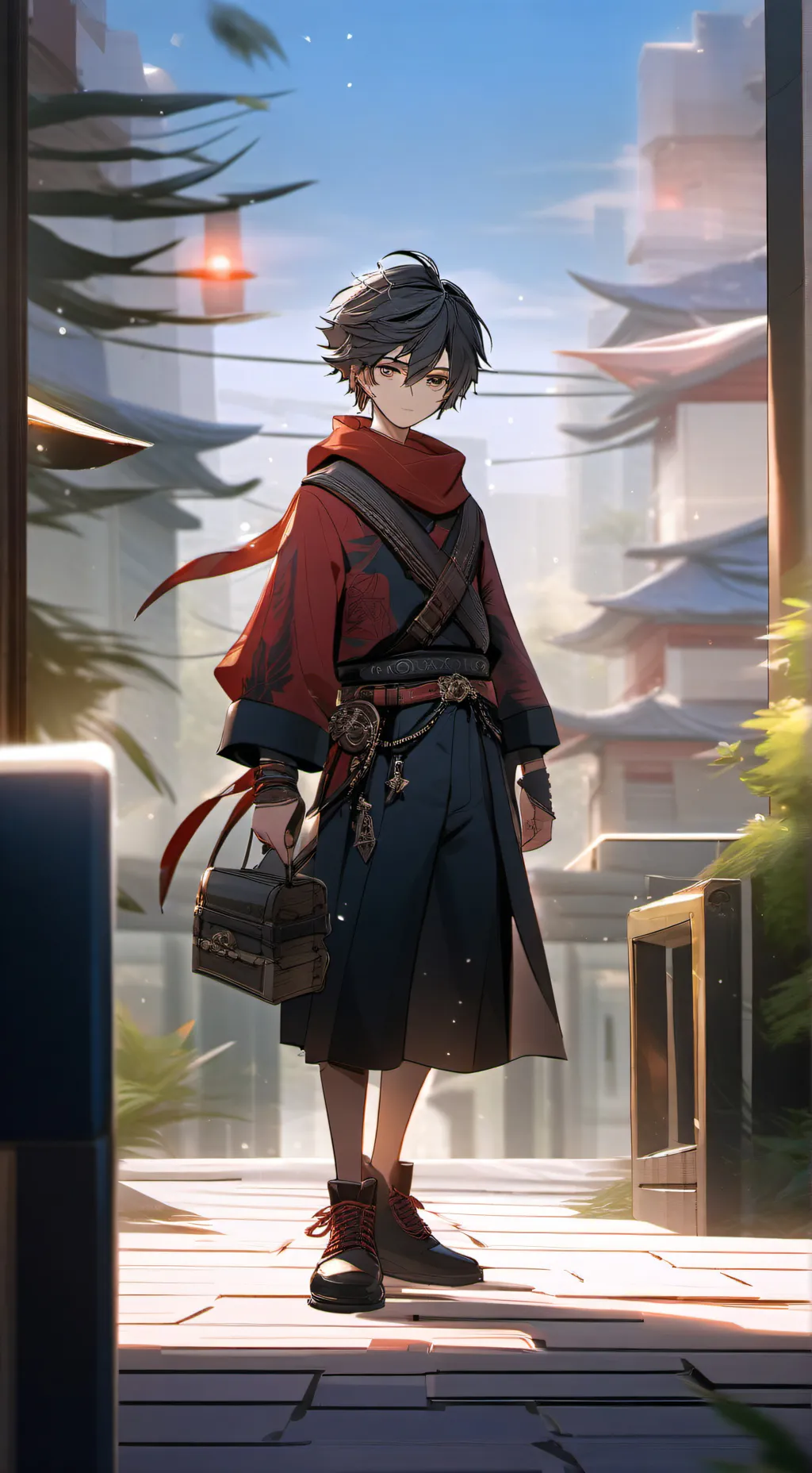 ai character: alan background