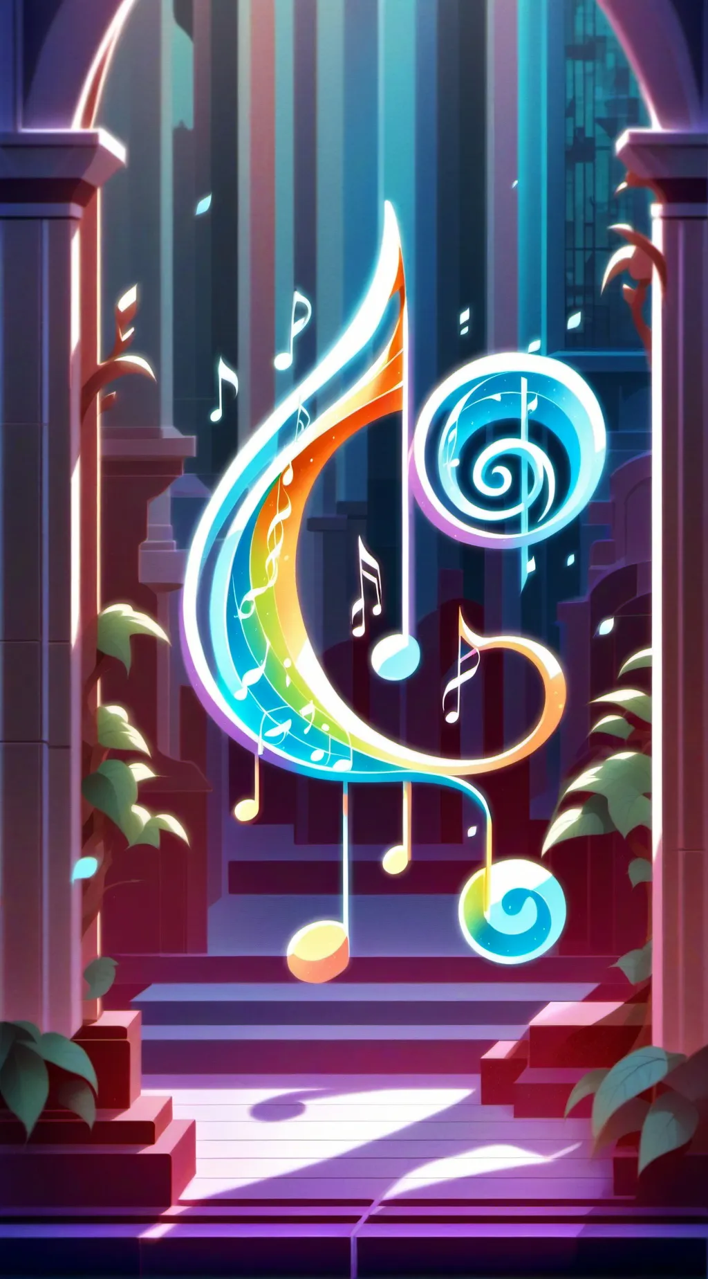 ai character: Mother mary background