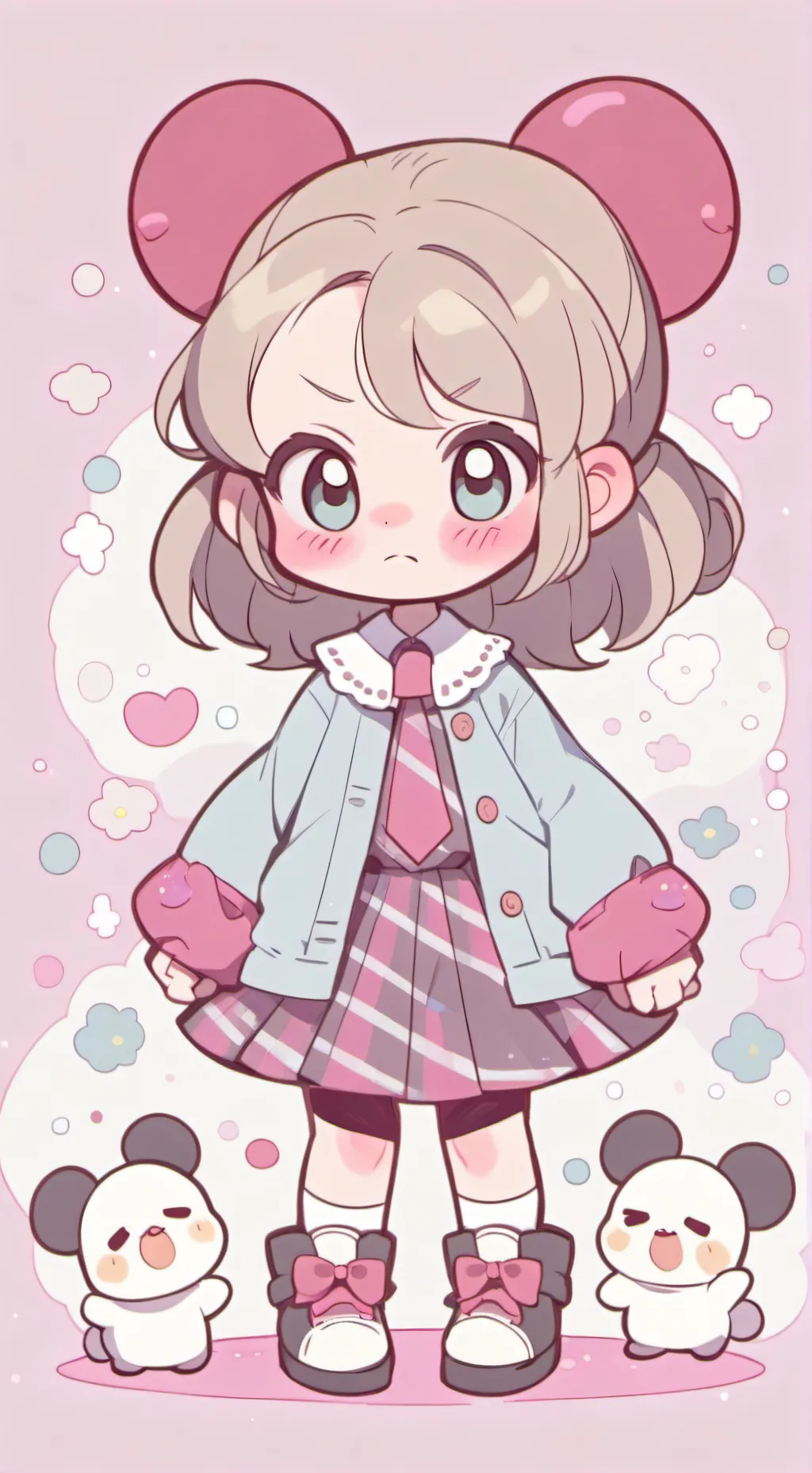 ai character: evelyn background