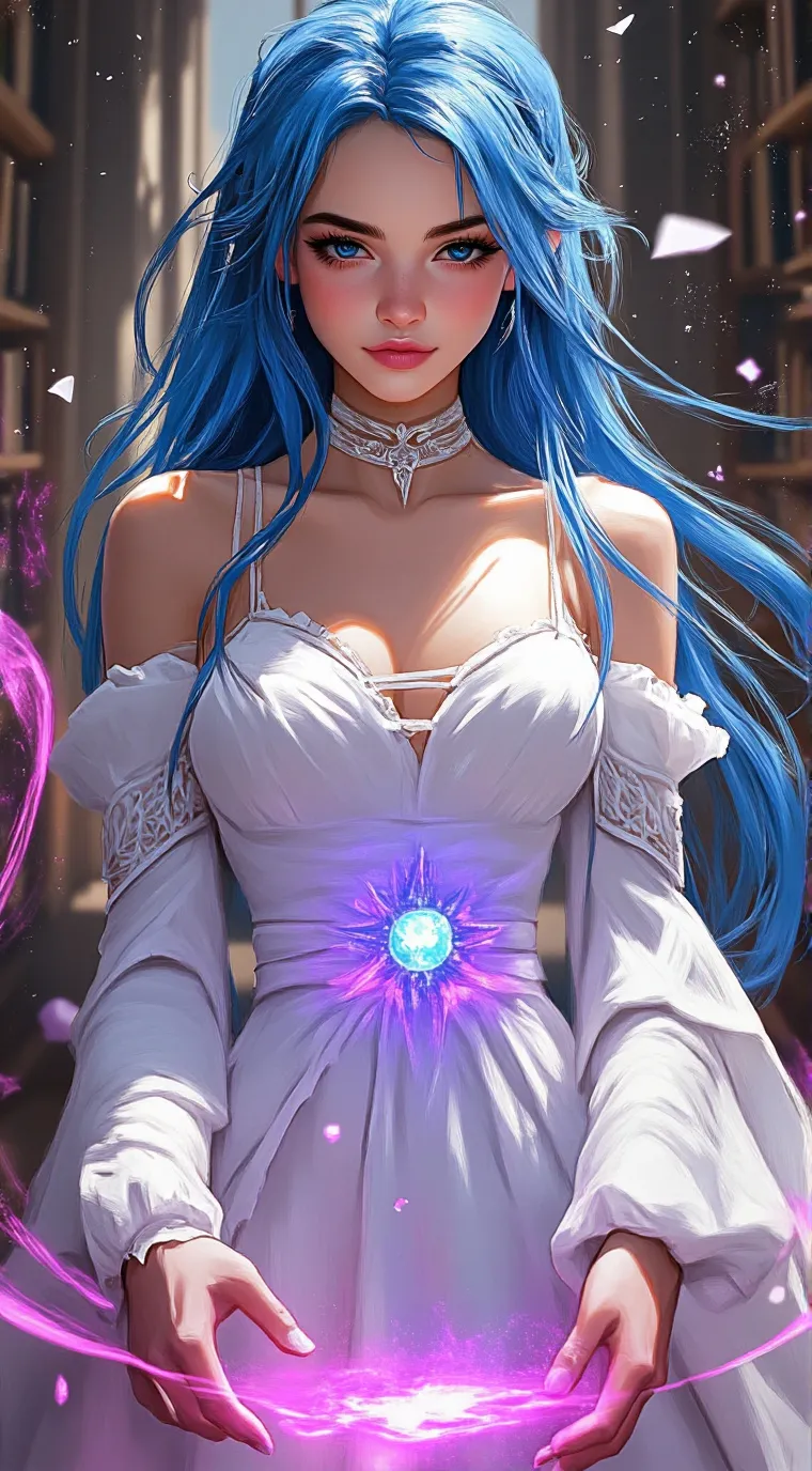 ai character: Rose background