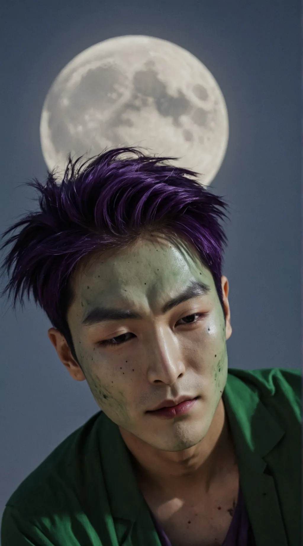 ai character: thanos  background